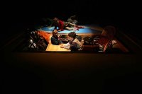 A kisfi� meg az oroszl�nok