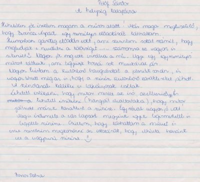 Borsos Petra �r�sa